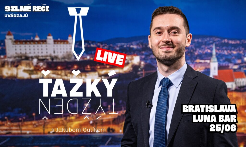 Ťažký týždeň LIVE! v Bratislave - NOVÝ TERMÍN