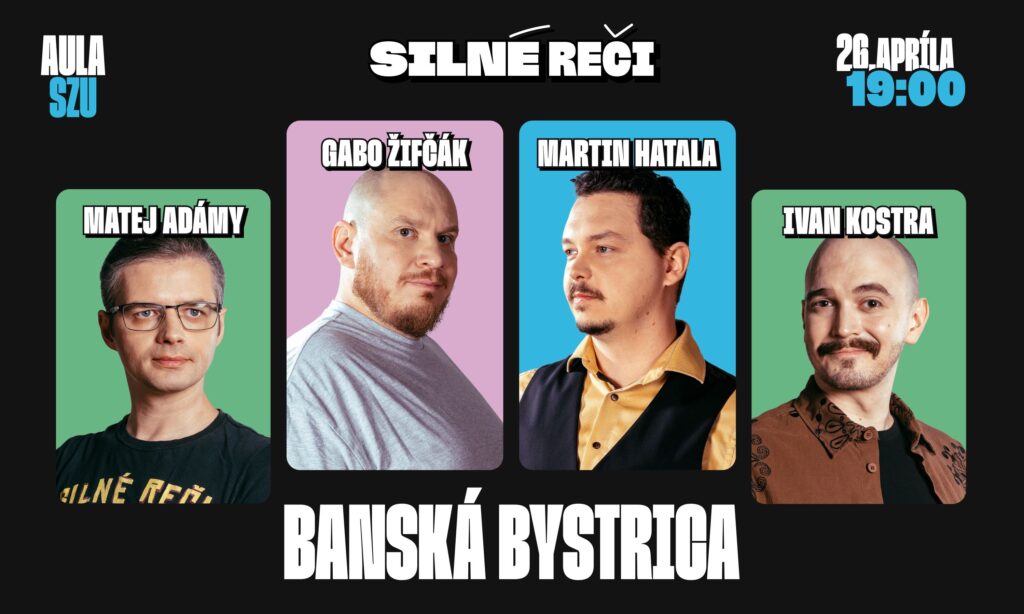Silné reči v Banskej Bystrici