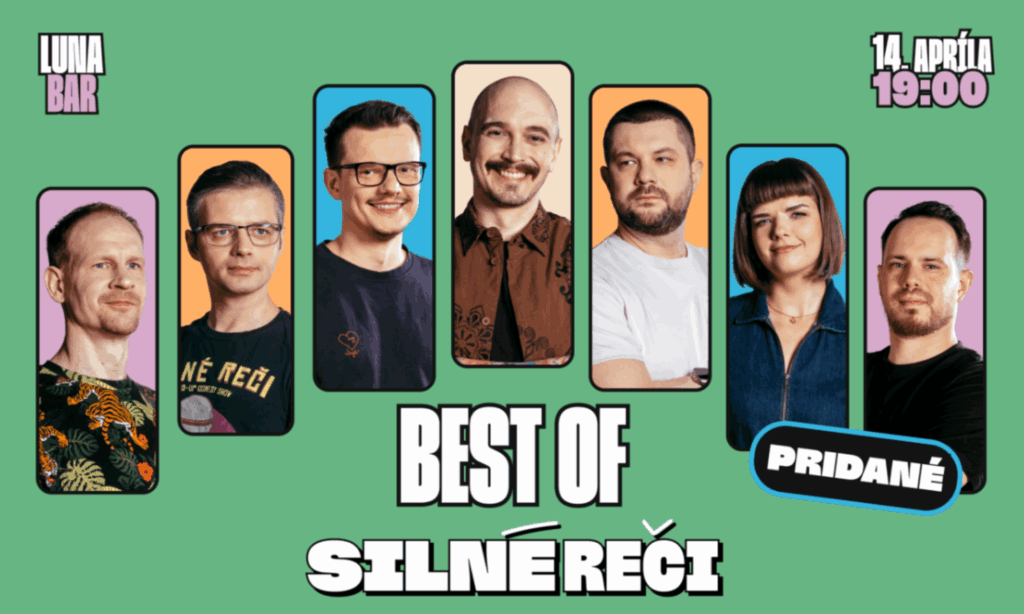 PRIDANÉ Best of Silné reči v Bratislave