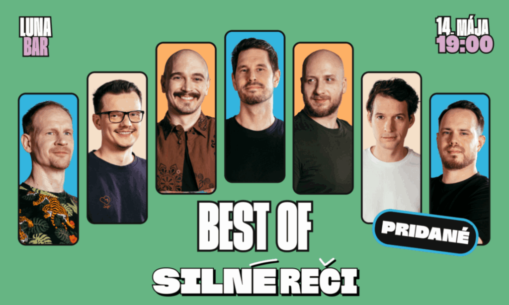 PRIDANÉ Best of Silné reči v Bratislave