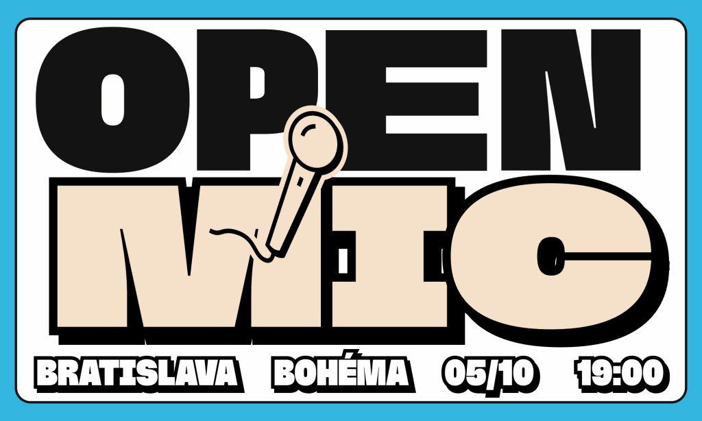 Open mic v Bohéme