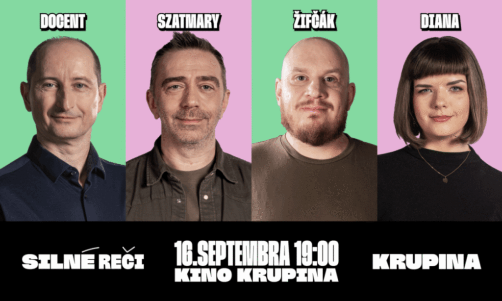 Silné reči v Krupine