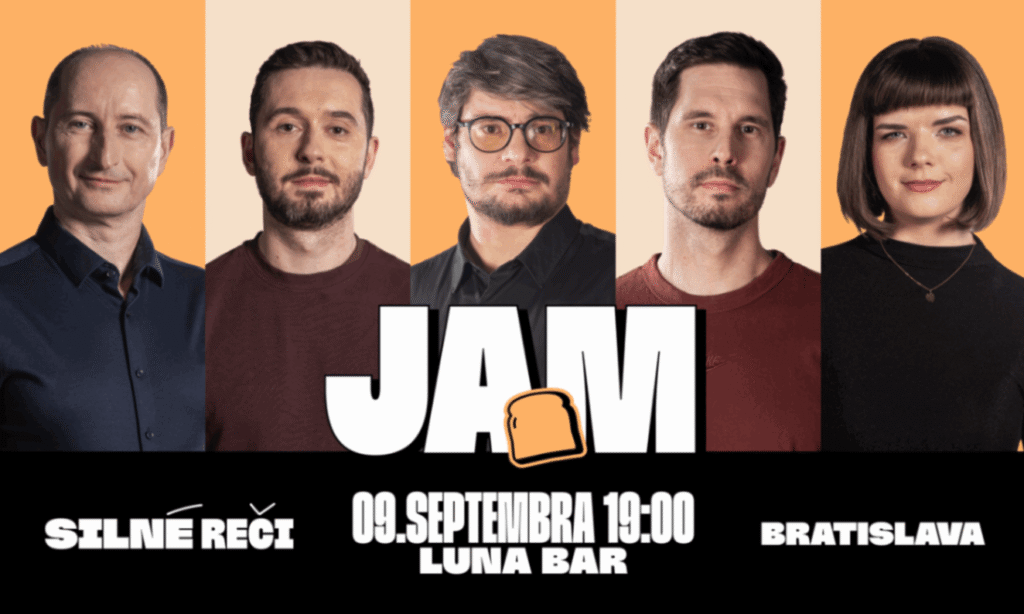 Silné reči JAM - Improshow v Luna bare