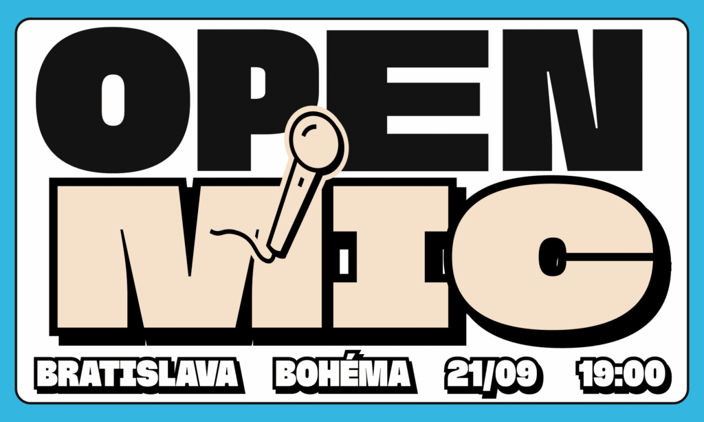 Open mic v Bohéme