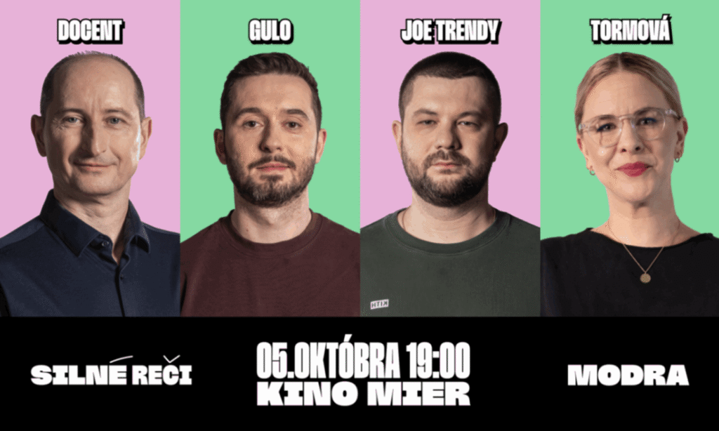 Silné reči v Modre