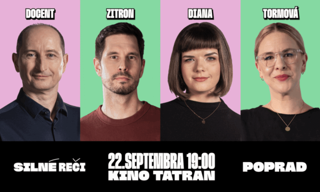 Silné reči v Poprade