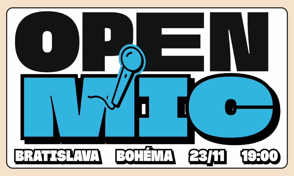 Open Mic v Bohéme