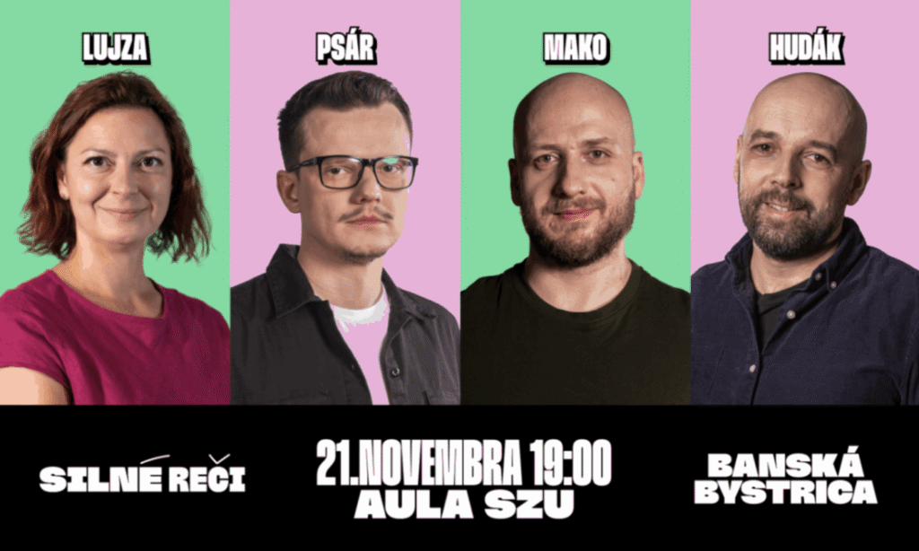 Silné reči v Banskej Bystrici