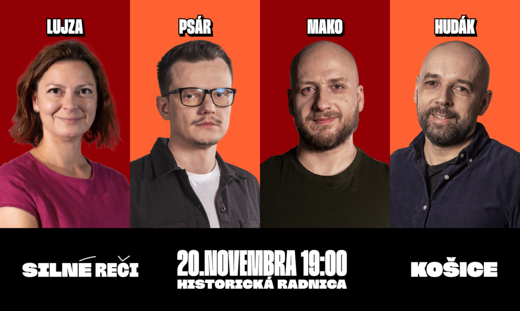 Silné reči v Košiciach